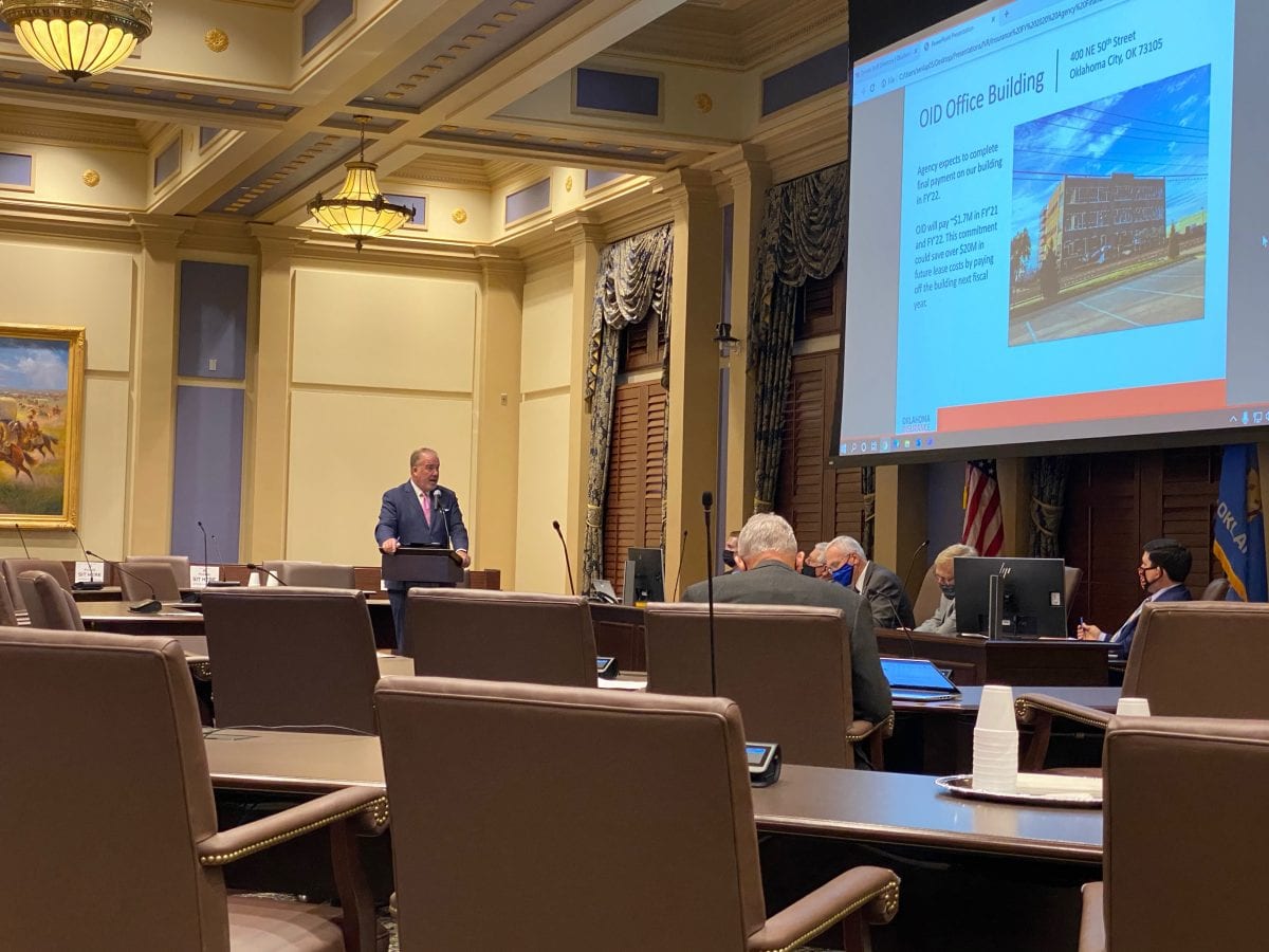 Budget hearing with House and Senate A&B subcommittees at the Capitol 01/19/2021