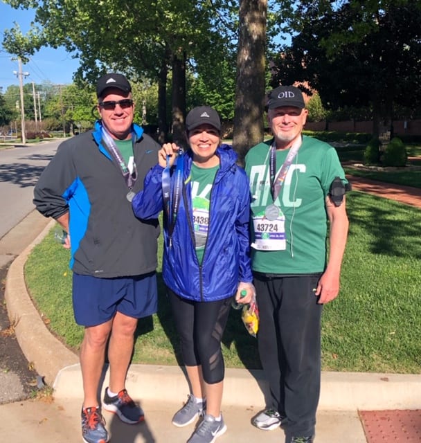 Memorial Run - Commissioner Mulready, Liz Heigle, Jim Marshall