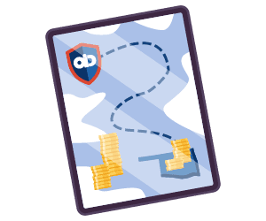 A vector image of Nellie's map